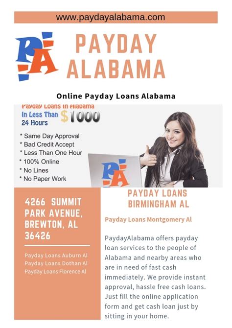 Payday Loans In Alabama Online
